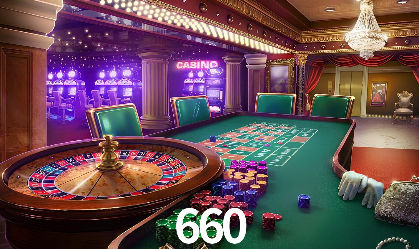 Streaming 4K no cassino ao vivo da 660